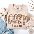 thumbnail image 1 of VibeNest Studio Unisex Cozy Season Vintage Floral Fall Autumn Cottagecore Crewneck Sweatshirt, 1 of 7