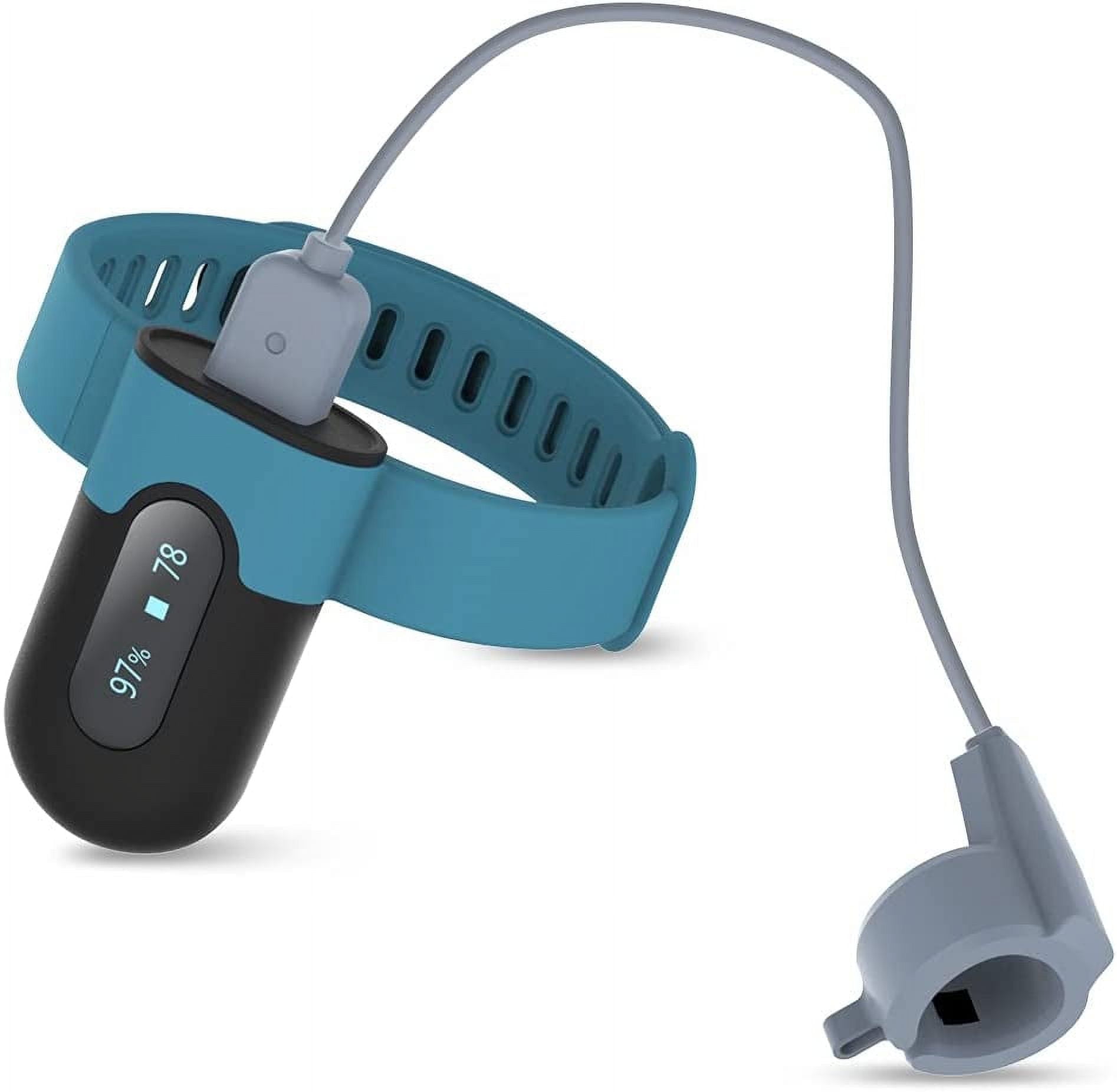 Vibeat Blood Oxygen Saturation Monitor Wrist Wearable Oxygen Monitor w/ Heart Rate Track, Vibration Reminder, 16H, Bluetooth