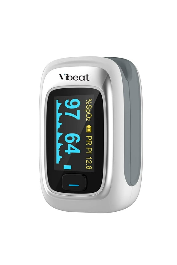 Pulse Oximeter Fingertip, Heart Rate Monitor and SpO2 Levels, S5
