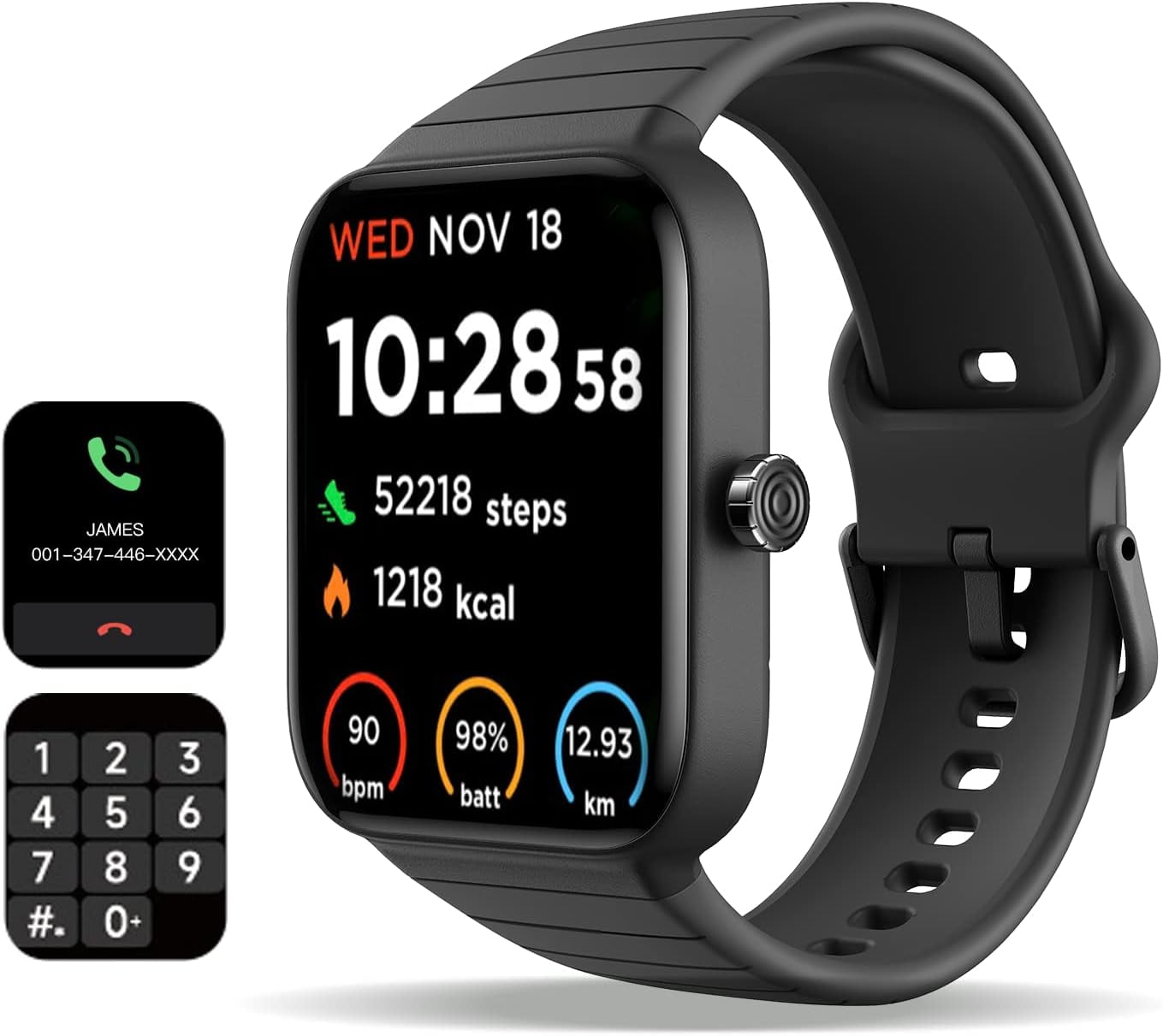 Smart Watch Compatible con Android iOS iPhone Guatemala