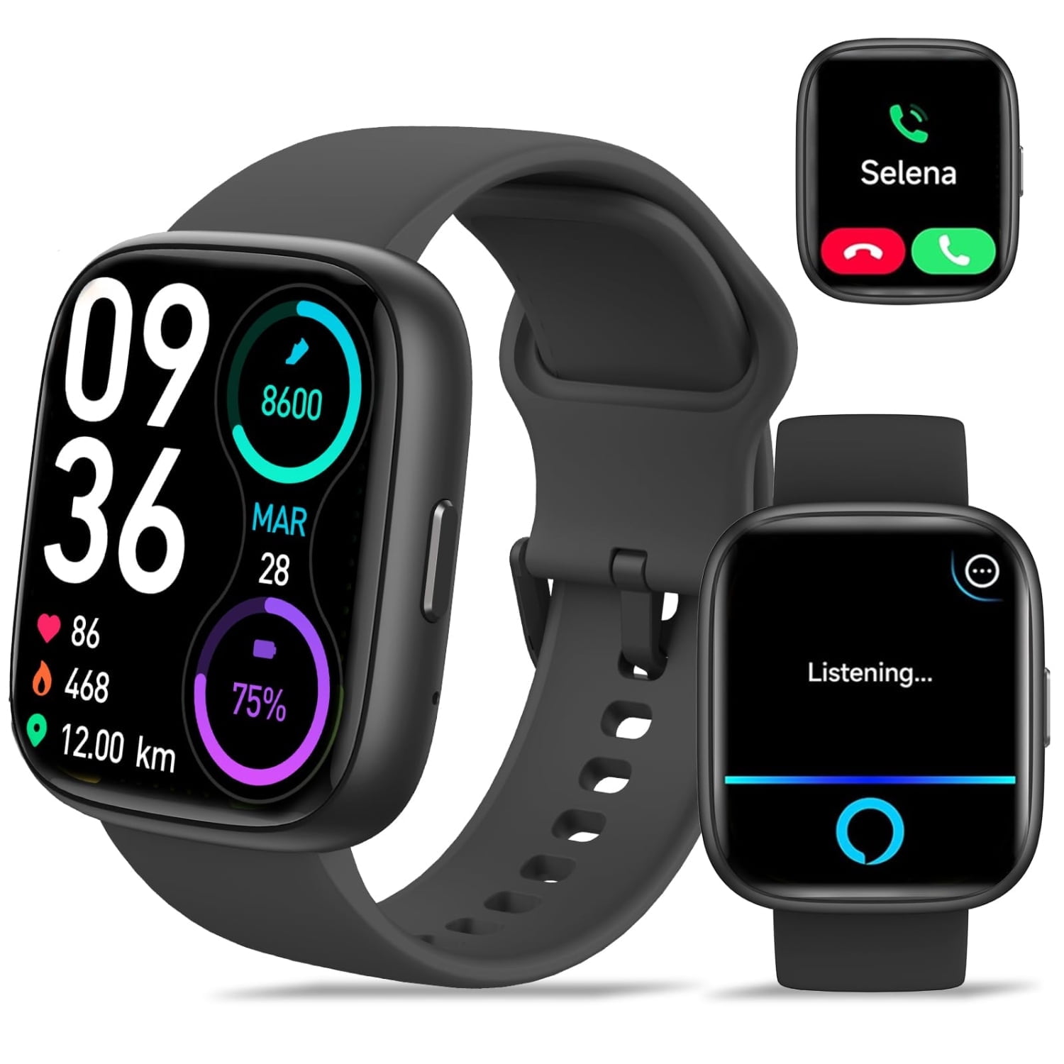 Shop bluetooth watch walmart 2025