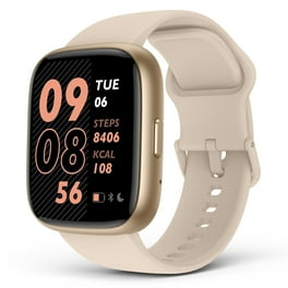 Samsung Galaxy Watch FE Cellular 40mm Pink Gold Silicone Case with Sport Band Walmart