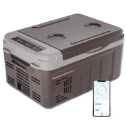 Vibekio 12 Volt Refrigerator, 11 Quart 10L Car Fridge with APP Control, Car Refrigerator -4 68 , Portable Freezer for RV, Camping, Travel