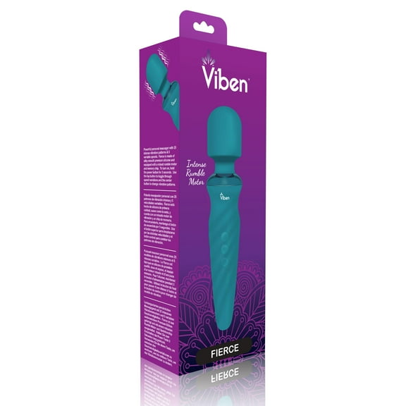 Viben Fierce Intense Wand Massager Ocean