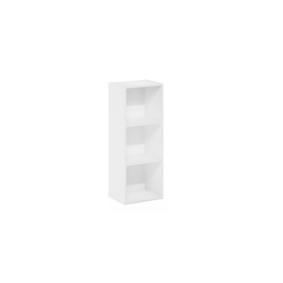 Vibes 3-Tier No Tool Assembly Open Shelf Bookcase 12W x 9.3D x 31.5H Inches Stylish and Functional Storage for Any Room