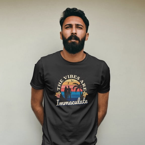 Vibes Are Immaculate I Good Vibes Only Good Vibes Shirt Big Vibes Shirt Summer Vibes Shirt Positive Vibes Gift for Surf and Beach Lovers