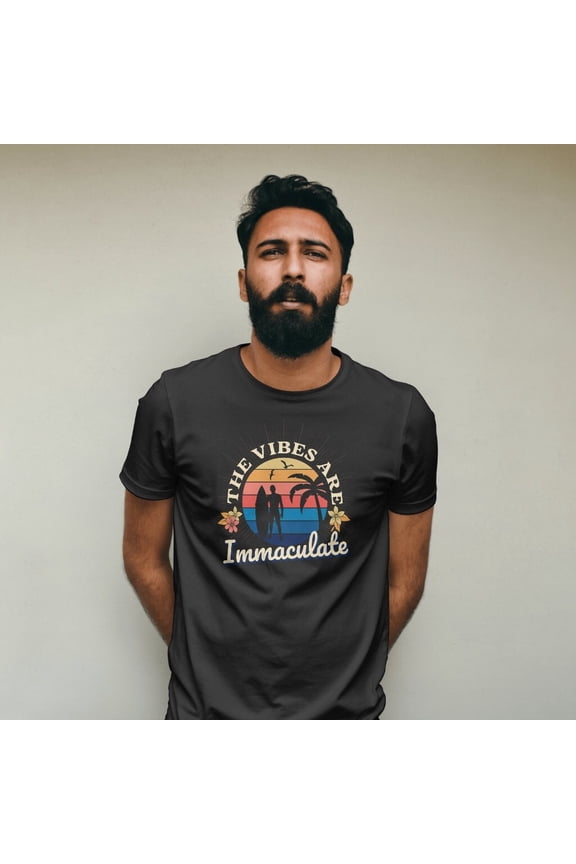 Vibes Are Immaculate I Good Vibes Only Good Vibes Shirt Big Vibes Shirt Summer Vibes Shirt Positive Vibes Gift for Surf and Beach Lovers