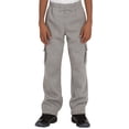 thumbnail image 1 of Vibes Big Boys Fleece Cargo Sweatpants Lt Gray Male Size X-Large, 1 of 6