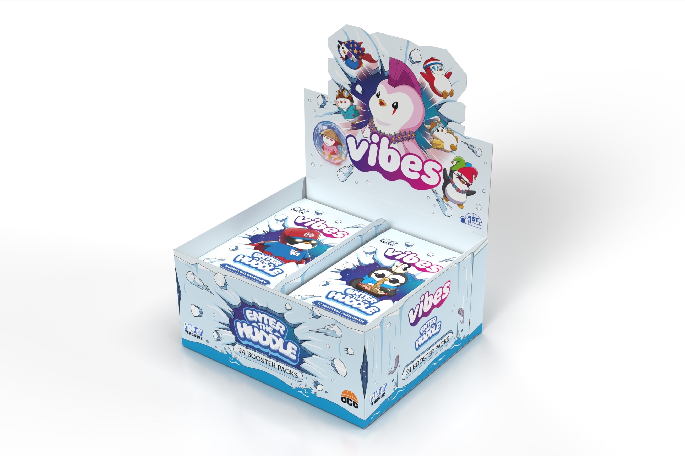vibes tcg booster box Vibes TCG: Legend of The Lils Booster Box (24 Packs)(Pudgy Penguins TC   Rez Broz Collectibles