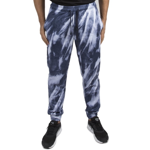 Vibes Men's Relaxed Fit Printed Fleece Jogger Sweat Pants