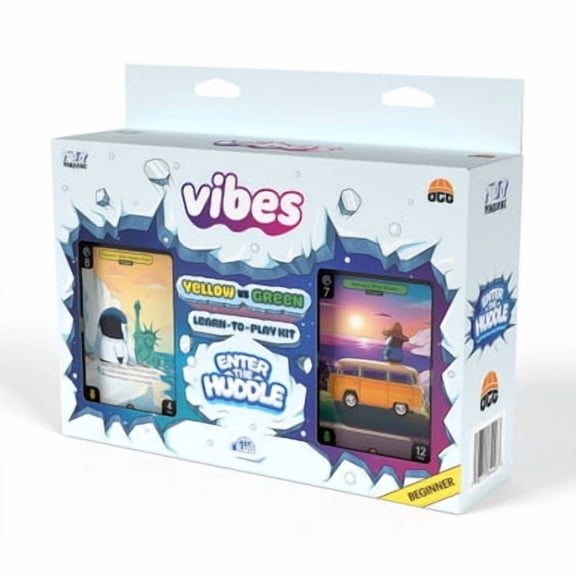Vibes: Pudgy Penguins TCG: Set 2 Legend Of The Lils: Advanced Starter Deck - Yellow vs Green