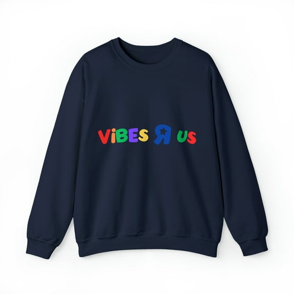 Vibes R Us Crewneck Trendy Sweatshirt