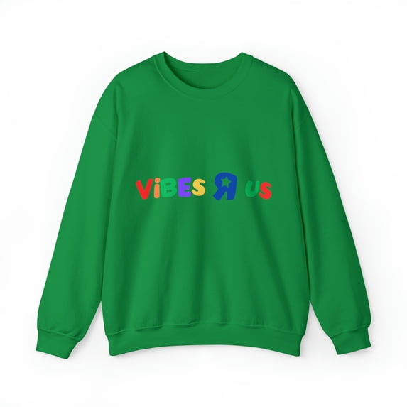 Vibes R Us Crewneck Trendy Sweatshirt