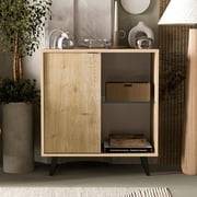 Vibes Sideboard Storage Cabinet - Dining Room Console Table - Credenza Accent Cabinet - 36x36x18 Inches