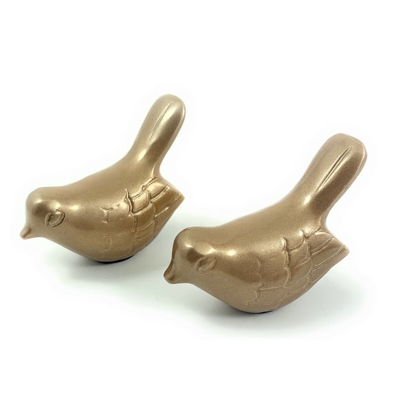 Vibhsa Birds of Health and Happiness Set of 2 (Marigold)
