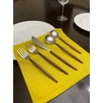 thumbnail image 1 of Vibhsa Hammered Stainless Steel Flatware 20-PC Set, 1 of 7