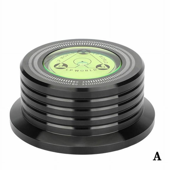 Viborg Lp 60hz Silver Record Disc Professional Hifi Turntable Level Meter Vinyl 7mm Clamp spindle Stabilizer Gramophone