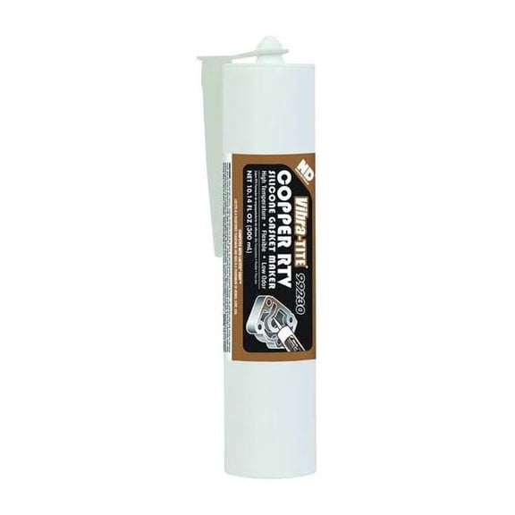 Silicone Gasket Sealant, 300 mL, Copper, Temp Range -65 to 700 Degrees F 99230