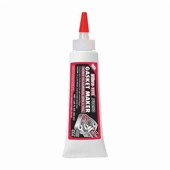 Anaerobic Gasket Sealant, 50 mL, Red, Temp Range -65 to 300 Degrees F