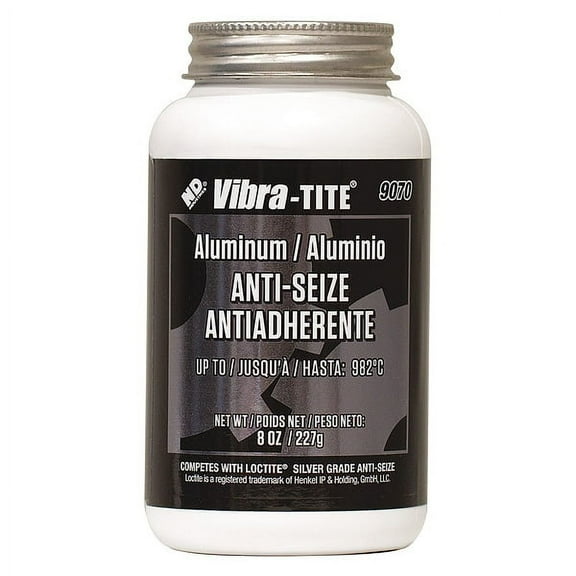 Vibra-Tite Anti Seize Compound,Jar,8 oz.,Silver 90708