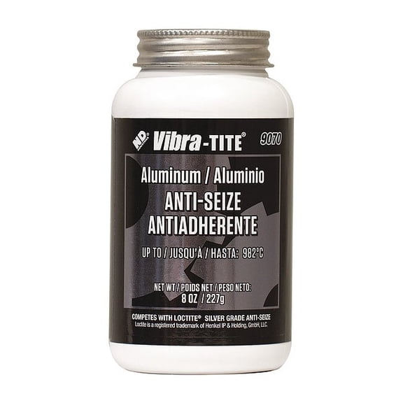 Vibra-Tite Anti Seize Compound,Jar,8 oz.,Silver 90708