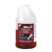 Threadlocker, VIBRA-TITE 131, Red, High Strength, Liquid, 1 L Bottle