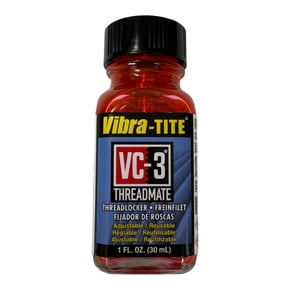 Reusable Threadlocker, VIBRA-TITE VC-3, Red, High, Liquid, 1.01 fl oz, Bottle