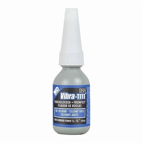 Primerless Threadlocker, VIBRA-TITE 122, Blue, Medium Strength, Liquid, 10 mL