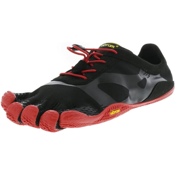 Vibram Five Fingers Men's Kso Evo Black / Red Ankle-High Polyester Training Shoes - 8.5M
