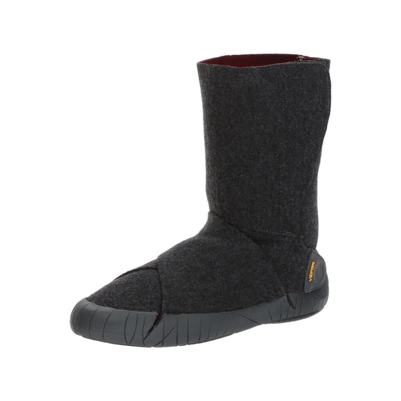 Vibram Furoshiki Mid Boot Russian Felt Grey Red Wine Sneaker