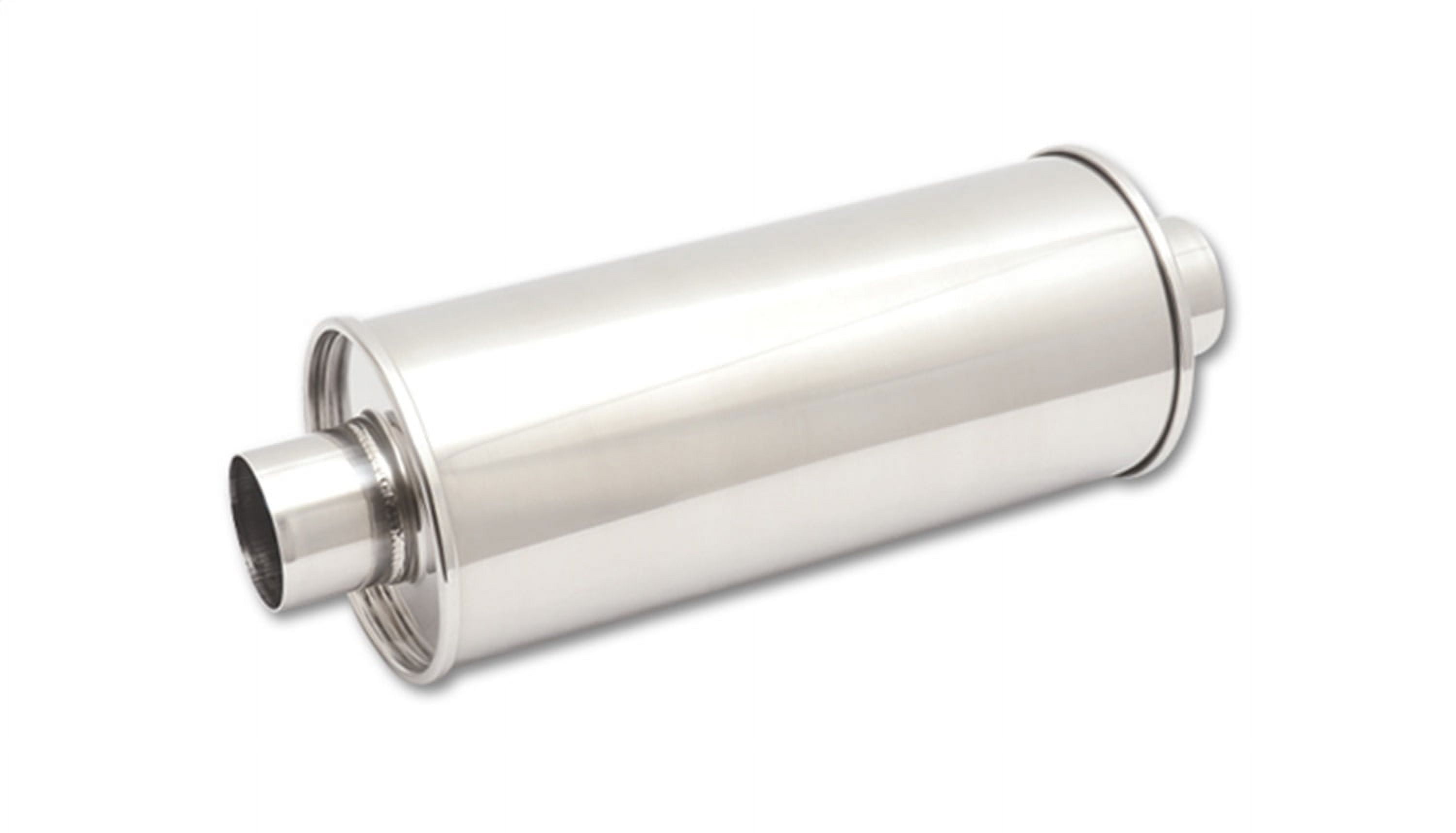 Vibrant Performance 1119 VIB1119 STREETPOWER ROUND MUFFLER, 3IN INLET/OUTLET (CENTER-CENTER)