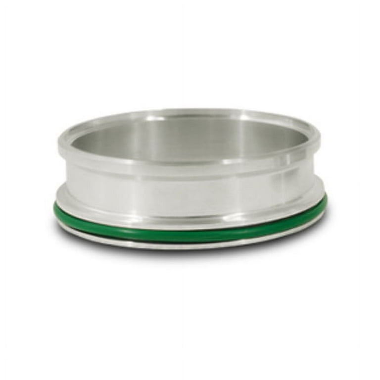 HD Clamp Titanium Weld Ferrule with O-Ring 3 HD Clamp Titanium Weld Ferrule with O-Ring 3