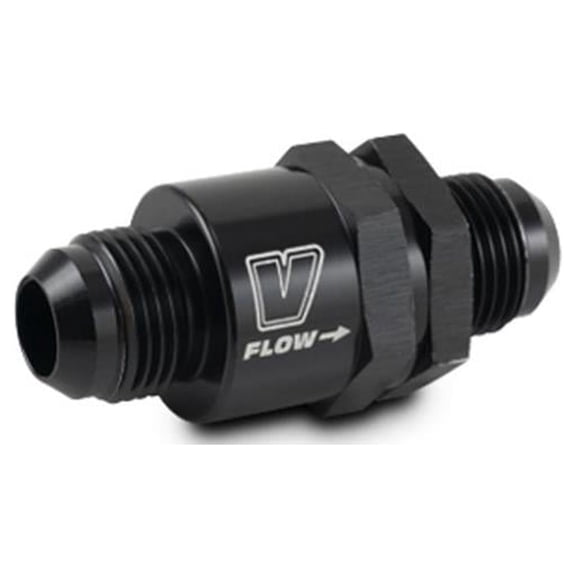 Vibrant 16021 Piston Style One Way Check Valve, Aluminum, -6AN