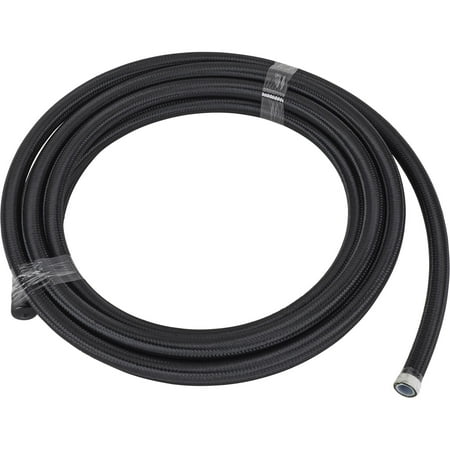 Vibrant 18970 Braided PTFE Lined Flex Hose, Nylon, -10, 10 Foot