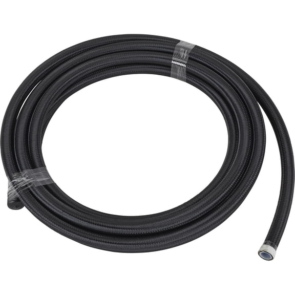 Vibrant 18974 Braided PTFE Lined Flex Hose, Nylon, -4, 20 Foot