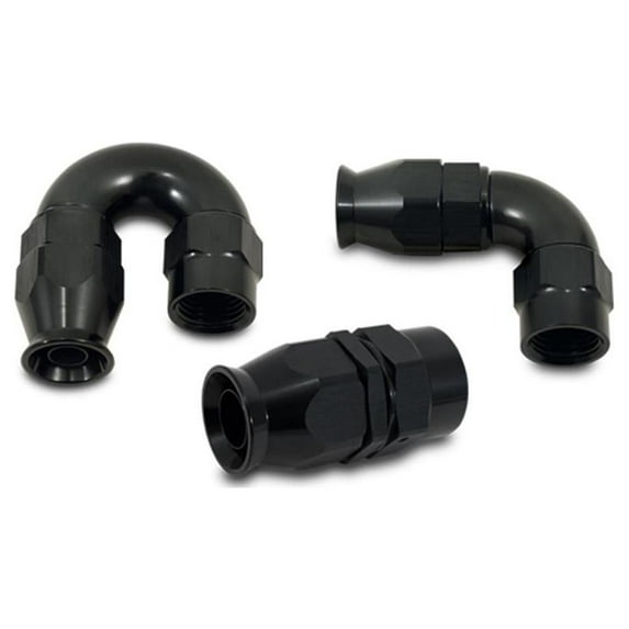 Vibrant 28410 High Flow PTFE Hose End Fitting, -10 AN, 45 Degree