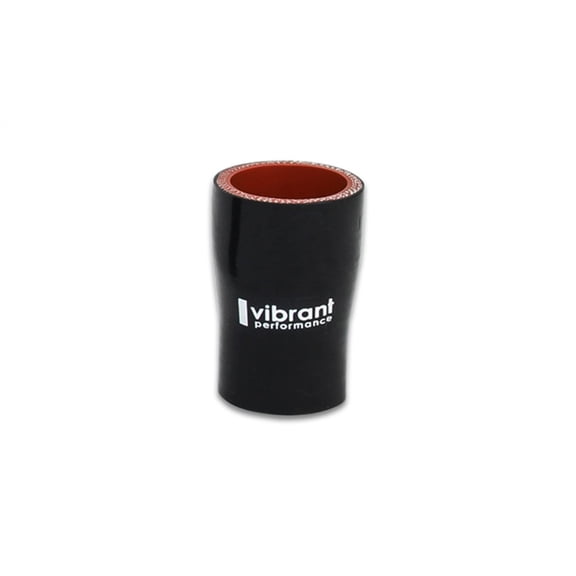 Vibrant 2921 4 Ply Reducer Coupling, Black - 1.25 x 1.5 x 3 in.