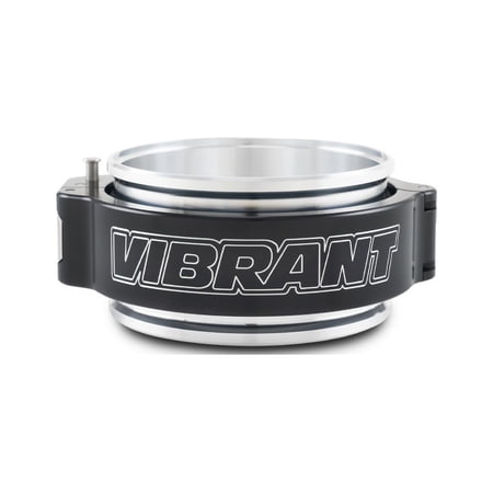 Vibrant 3.5in O.D. Aluminized HD 2.0 Clamp Assembly - Anodized Black