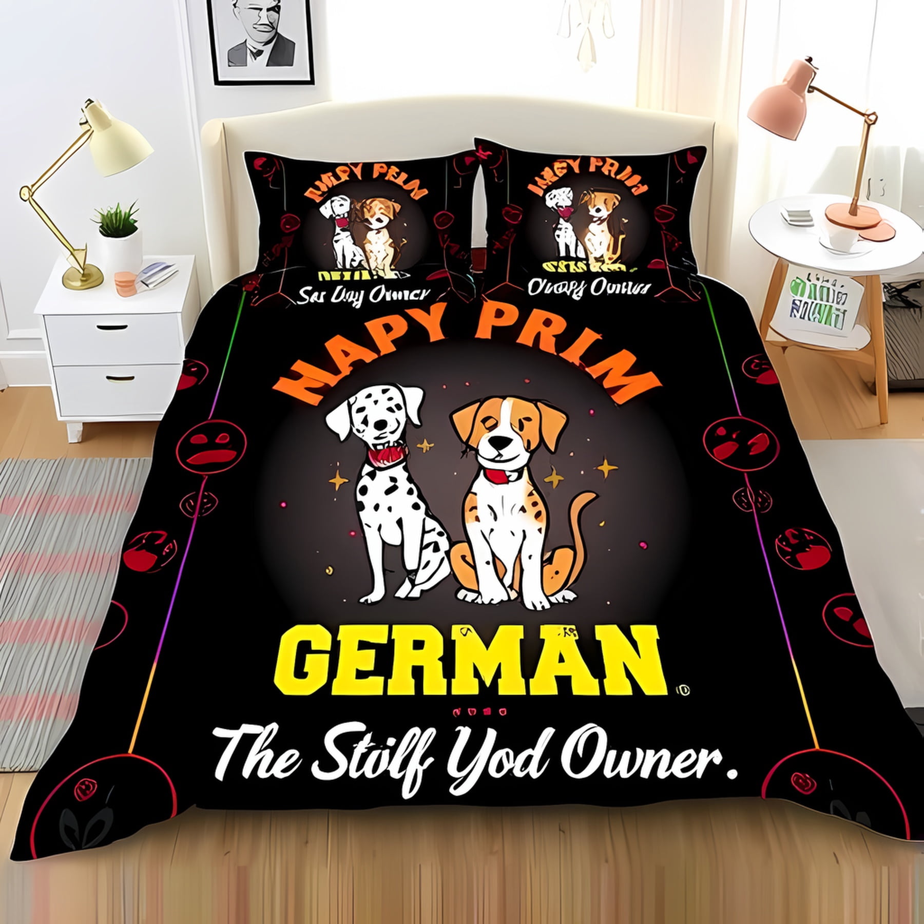 Schnauzer Charm Duvet Cover Set GFTOTP14465 main image 1