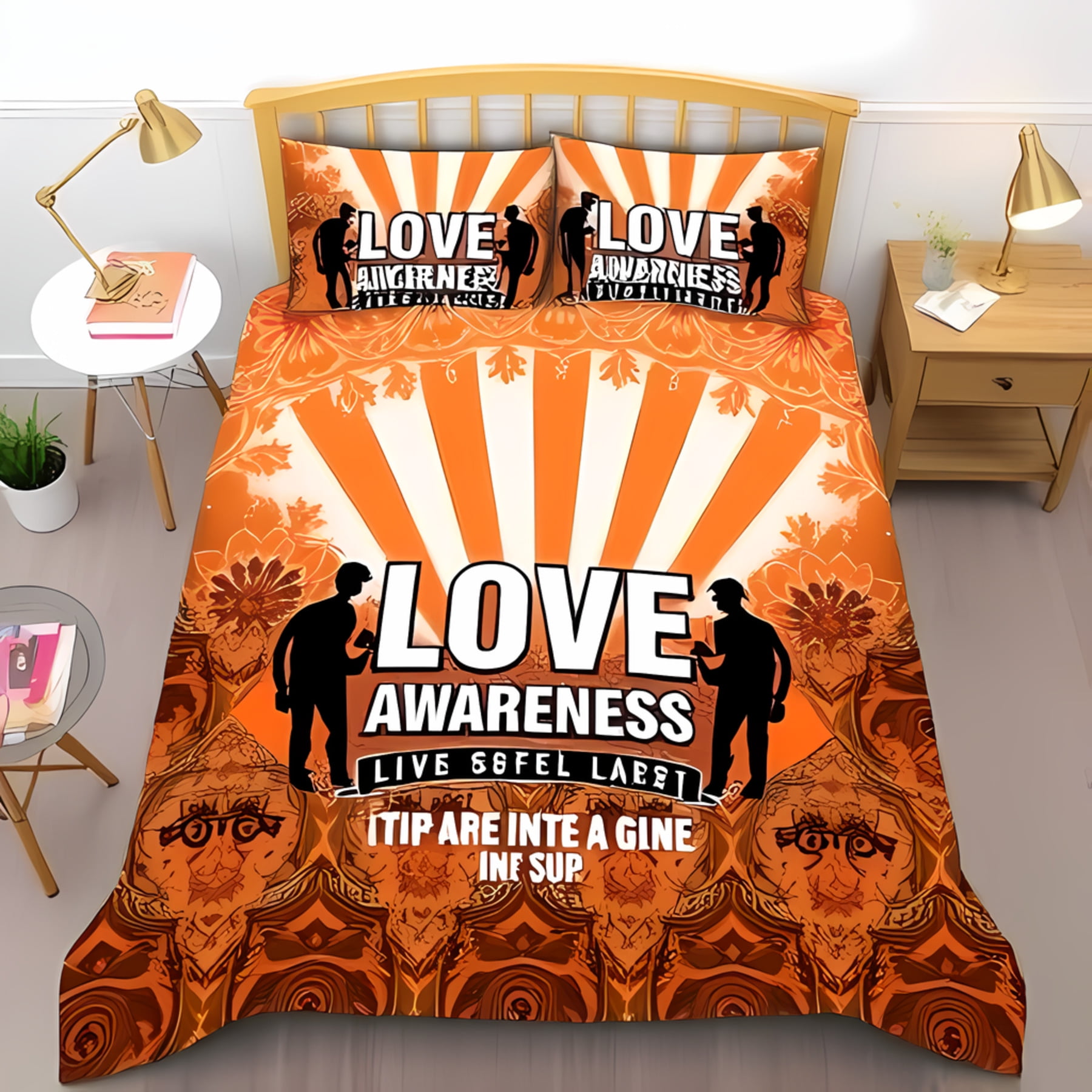 Vibrant Peace Duvet Cover Set NCU0PVL163