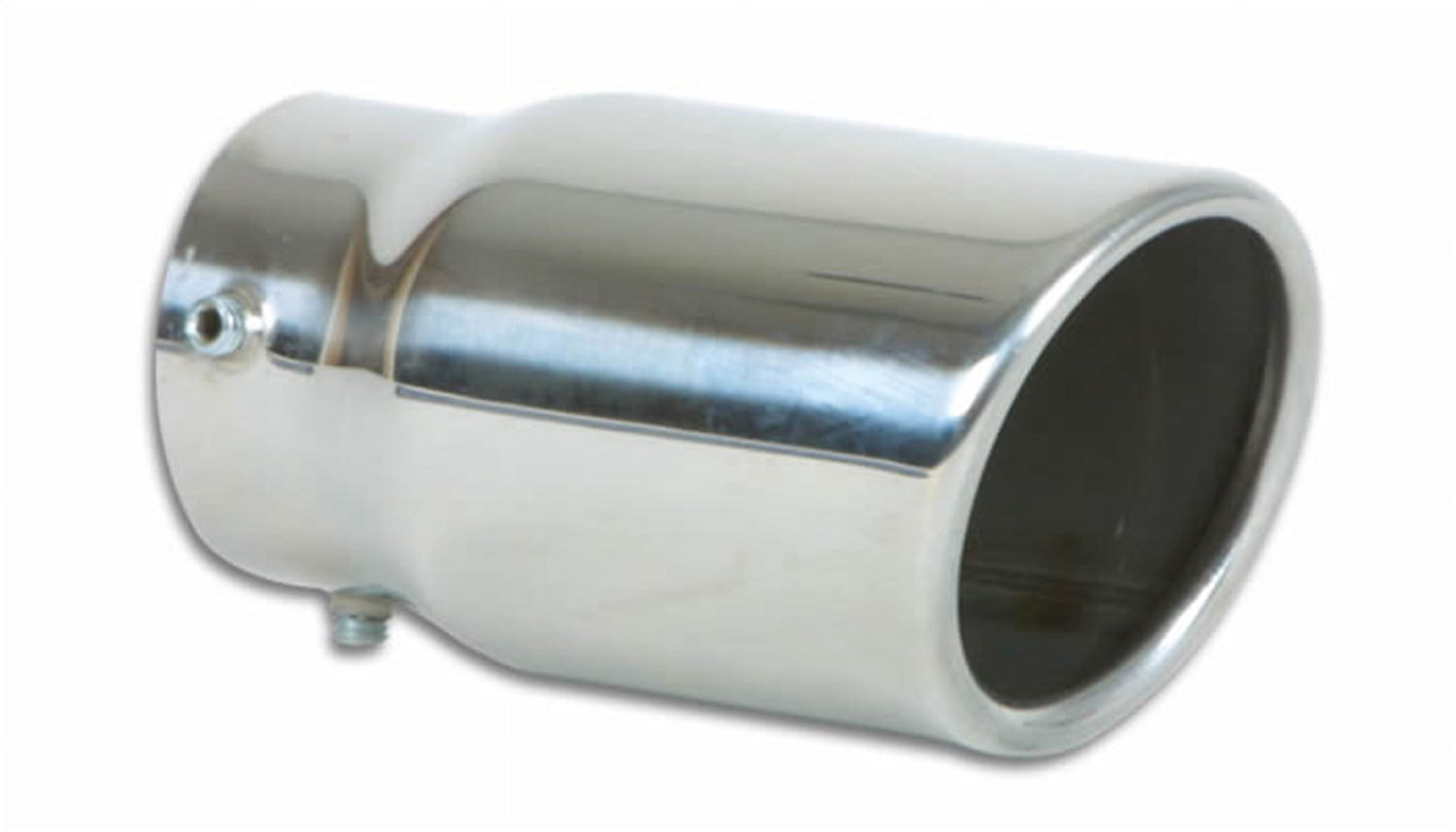 Vibrant Performance 1503 VIB1503 3IN ROUND STAINLESS STEEL BOLT-ON TIP (SINGLE WALL, ANGLE CUT)