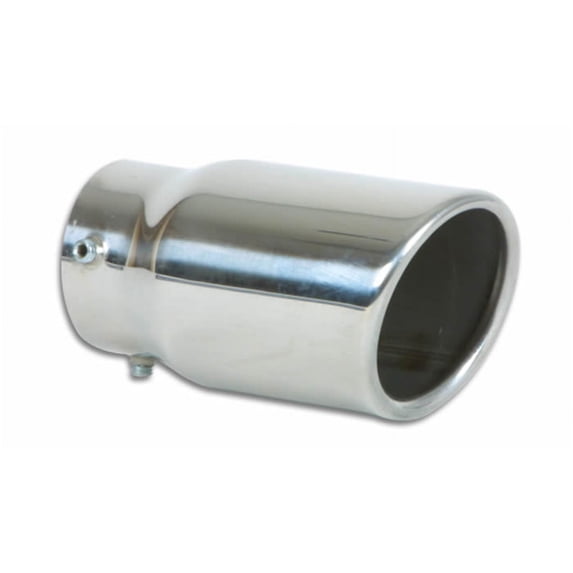 Vibrant Performance 1503 VIB1503 3IN ROUND STAINLESS STEEL BOLT-ON TIP (SINGLE WALL, ANGLE CUT)