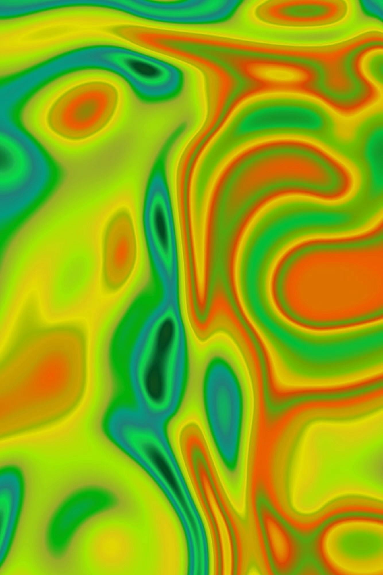 Vibrant Abstract Canvas Art - Paul Sale Design Pics (26 x 38)