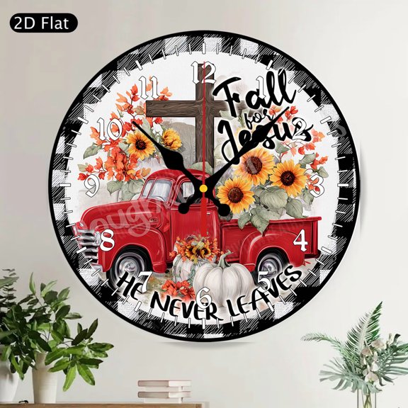 Vibrant African Woman Silhouette Round Wall Clock Afrocentric Tribal Art Decor Silent Non-Ticking