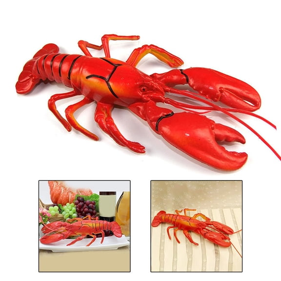 Vibrant Artificial Lobster Decoration for Kitchen and Dining Spaces