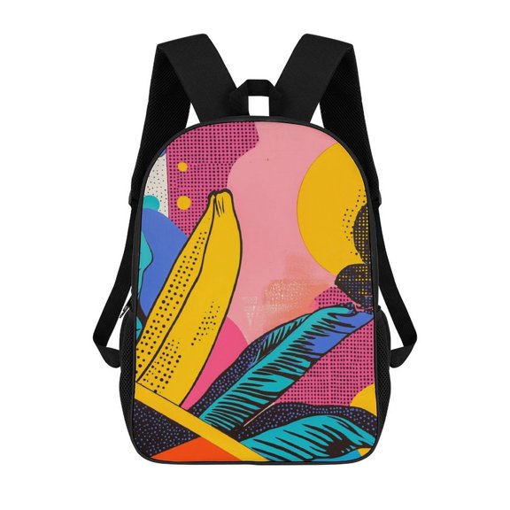 Vibrant Banana Pop Art Design New Fashionable Trendy Travel Large Capacity Simple Student Backpack