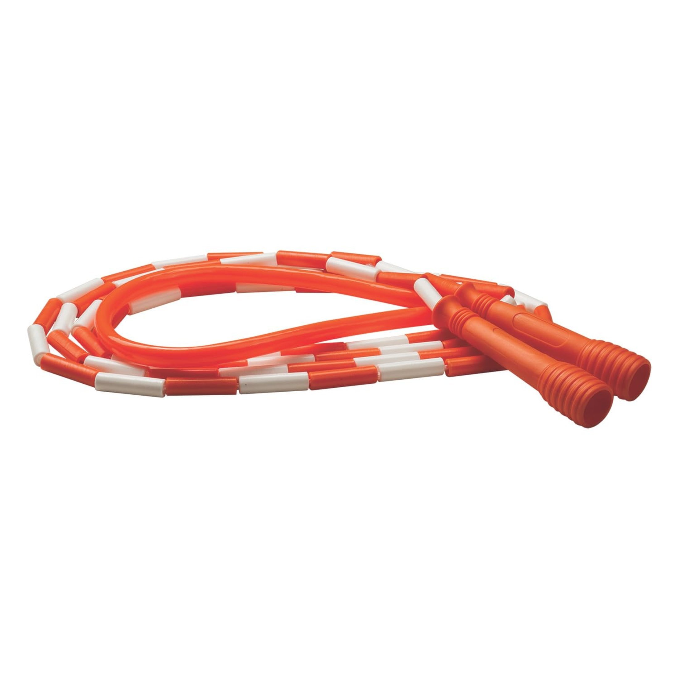Vibrant Beaded Jump Rope, 10 Feet, Orange and White Design - Walmart.com
