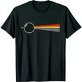 thumbnail image 1 of Vibrant Black T-Shirt with Colorful Graphic Design on Chest, 1 of 5