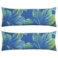 thumbnail image 1 of Vibrant Body Pillow Cover 20x54 - Colorful Tropical Floral Pillowcase with Zipper, Soft & Skin-Friendly, Ideal for Sleeping or Lounging, 1 of 7
