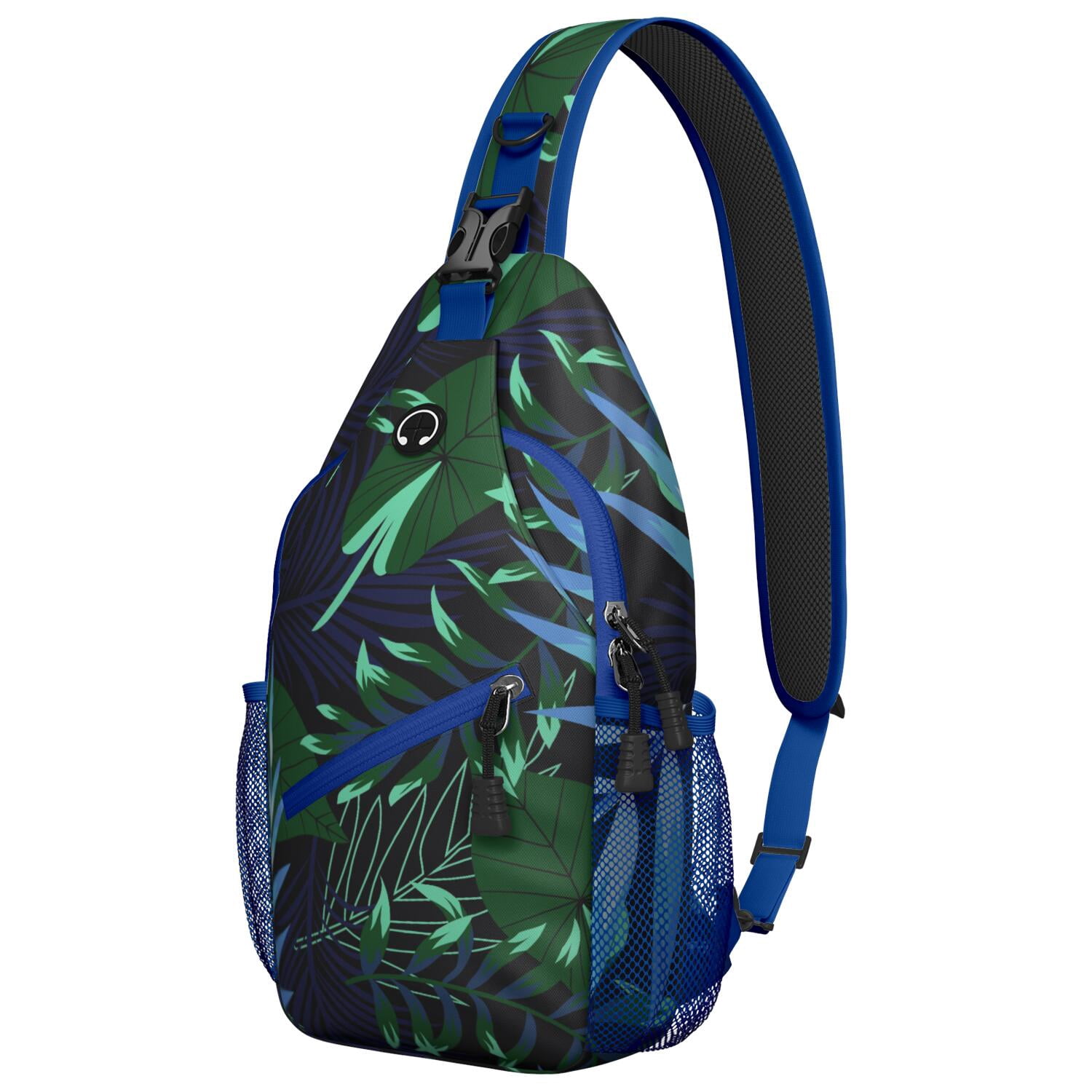 4397 Crossbody Bag FLoral Leaf Sling Bag Backpack Chest Bags Shoulder Bag Amazon.com: Women main image 4